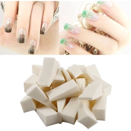 Makeup Sponge for Powder Makeup Sponge Set Triangle Shape  Small Triangle Puff Wet and Dry Puff Wine