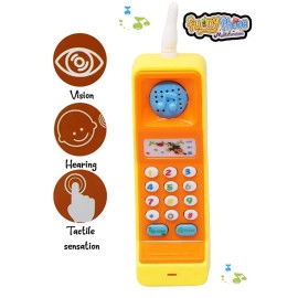 Presents Musical Funny Mobile Phone Toy / Multifunctional Sound Assorted Light Toy Telephone .