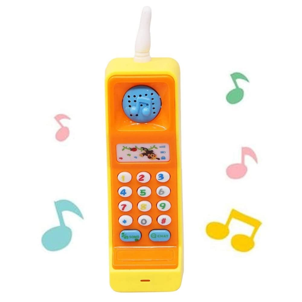 Presents Musical Funny Mobile Phone Toy / Multifunctional Sound Assorted Light Toy Telephone .