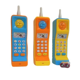 Presents Musical Funny Mobile Phone Toy / Multifunctional Sound Assorted Light Toy Telephone .