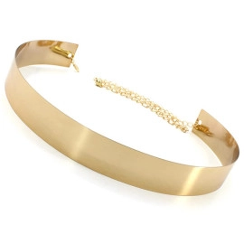 Celebrity Inspired Adjustable Metal Kamarband Waist Belt(2 cm)