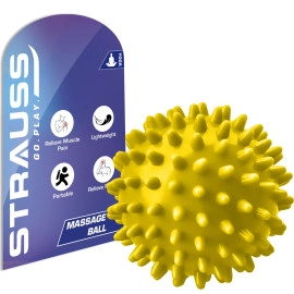 Acupressure Massage Ball, 3.5 inch | Ideal for Physiotherapy, Deep Tissue Massage, Trigger Point Therapy, Muscle Knots | Acupressure Therapy Ball for Myofascial Release & Pain Relief, (Blue)