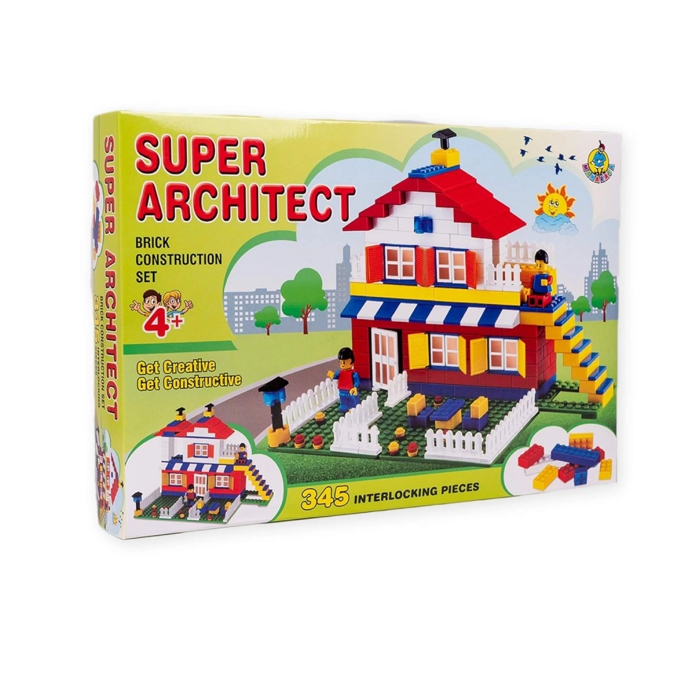 Super Architect Construction Set for Kids to Create Their OWN Home