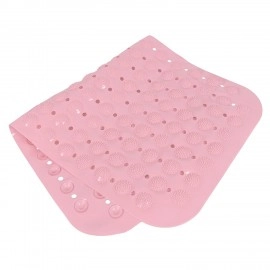 Anti Skid Mat for Bath and Bathroom Shower Mat Floor Bathroom Anti Slip Mat with Suction Cups & Drain Holes (Grey 40x100 cm)