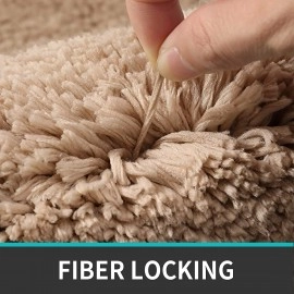 Microfiber Bath Mat Super Absorbent Anti-Skid Mats for Bathroom Mat for Kitchen Bedroom Shower Rugs Door Mat - 60 x 40 CM (Grey)