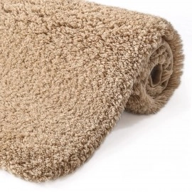 Microfiber Bath Mat Super Absorbent Anti-Skid Mats for Bathroom Mat for Kitchen Bedroom Shower Rugs Door Mat - 60 x 40 CM (Grey)