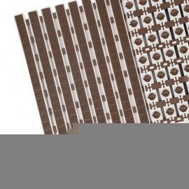 PVC Shower Mat Anti-Skid Plastic Bath Mat of PVC Rubber Shower Mat with Suction Cups and Drain Holes Foot mats for Walk-in Showers Mat (Beige)