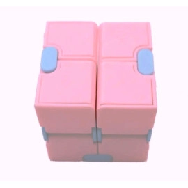 Infinity Cube Fidget Toys for Stress Relief Toys for Boys & Girls. Cool and Unique Gadgets Easy to Carry Blue Color, ABS Safe Material Sensory Toys for Kids. Fidget Cube for Long Hours Playing.