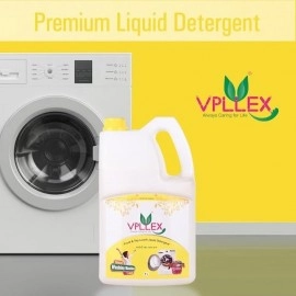 Vpllex washing machine liquid Detergent 5L Premium Matic Laundry Wash Liquid | Washing Machine Liquid Front Load | Fabric Care Liquid For Top-Load And Front Load Machine |