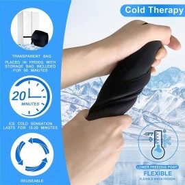 Migraine Relief Cap Headache Relief Cap Hot & Cold Therapy Hat, Migraine Relief Cap ,Cool Gel Head Wrap, Headache Cap Ice Pack Mask, Cold Compress Migraine Relief Products Device for Tension & Stress (Random color)
