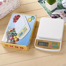 Weight Machine Digital Kitchen Weighing Scale & Food Weight Machine for Diet, Nutrition, Health, Fitness, Baking & Cooking