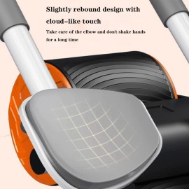 Ab roller Wheel, Automatic Rebound 2 In 1 For Abs Workout, Abdominal Fitness Wheel for men women, Dynamic Core Trainer Plank Exercise Wheels with Phone Stand For Home Gym Fitness