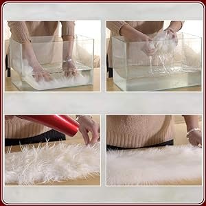 Birudmart-Faux-Fur-Runner-Hard-Backing-Rug-Fluffy-Sheepskin-Rug-for-Bedroom-Livi