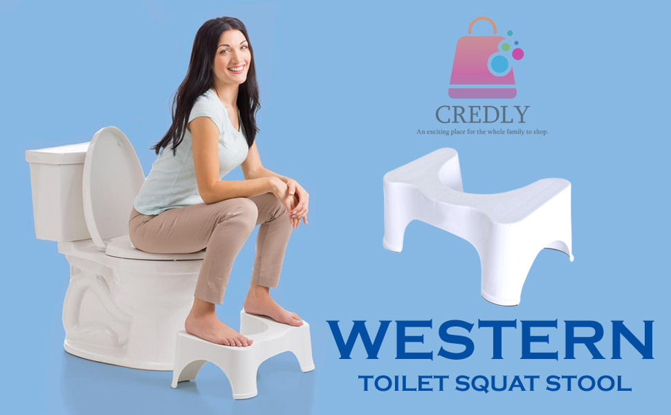 CredlyMadeinIndiaToolforWesternToiletPortableComfortableSturdyFootStepforPottyTr