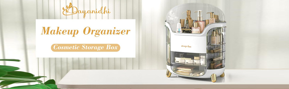 DAYANIDHIMultifunctionalDustproofCosmeticStorageBoxWaterproofFashionBigCapacity1
