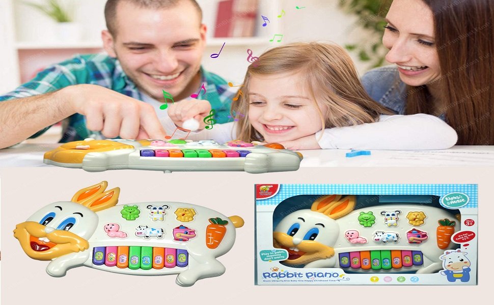 FunBlast-Musical-Rabbit-Piano-for-kids-with-Flashing-Lights-15-Keys-and-3-Modes-