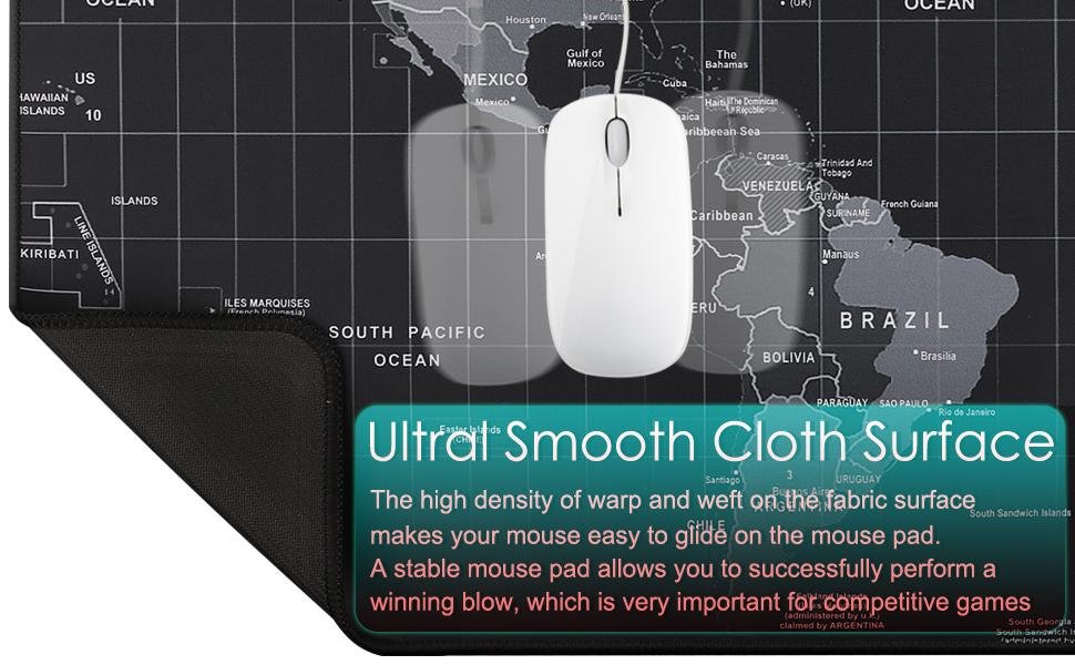 G-KARUNA-World-Map-Rubber-Gaming-Mouse-Pad-Keyboard-Desk-Mat-for-PC-Computer-Lap