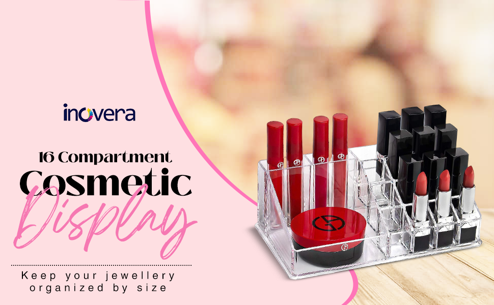 INOVERA-LABEL-Plastic-16-Compartment-Cosmetic-Display-Cases-Makeup-Lipstick-Stor