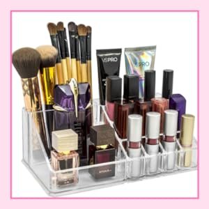 INOVERA-LABEL-Plastic-16-Compartment-Cosmetic-Display-Cases-Makeup-Lipstick-Stor