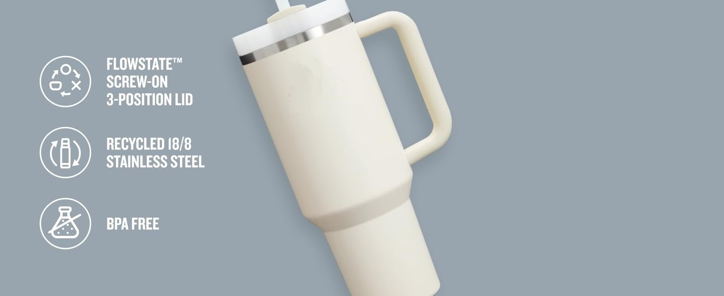 KELVEE-Tumbler-with-lid-and-Straw-1200ml-Cup-Holder-Car-Gym-Yoga-Travel-Stainles