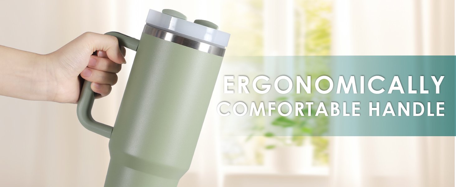 KELVEE-Tumbler-with-lid-and-Straw-1200ml-Cup-Holder-Car-Gym-Yoga-Travel-Stainles