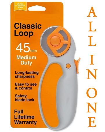 KRESHU-45mm-Classic-Loop-Rotary-Cutter-Squeeze-Handle-with-Safety-Lock-Comfort-R