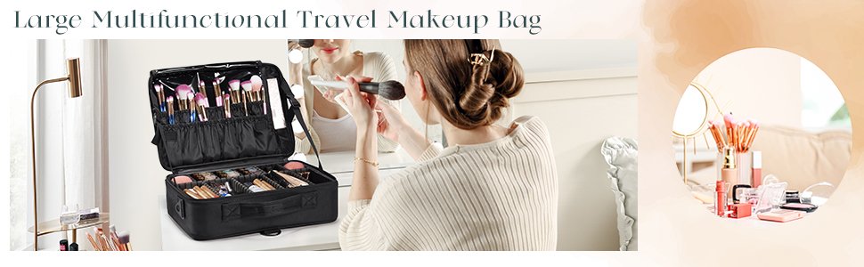LACOPINE-Travel-Professional-Makeup-Cosmetic-Bag-For-Women-Portable-Artist-Stora