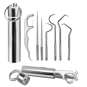 MAYCREATE-Dental-Tools-7-in-1-Stainless-Steel-Teeth-Cleaning-Tool-Kit-Stainless-