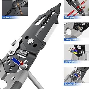 Obedient-Wire-Stripper-Plier-Crimping-Tool-28-IN-1-and-Cutter-Multifunctional-To