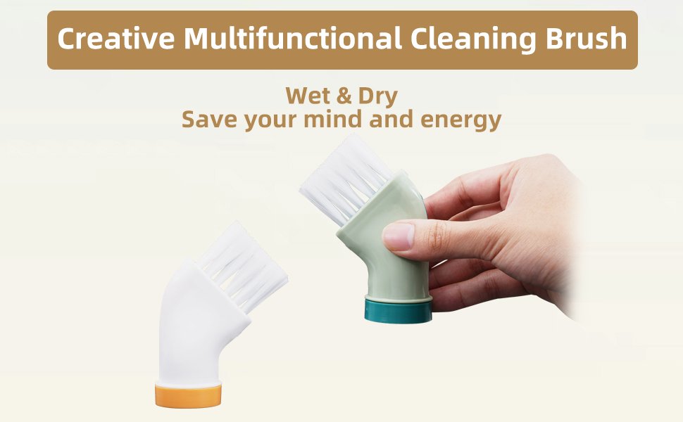 PANIXIACleaningBrushGrooveGapCleaningBrushMultifunctionalReusableWetDryBottleCap