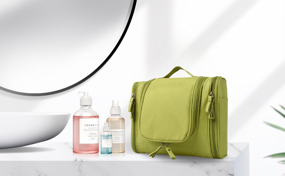 PETRICE-Toiletry-Bag-for-Women-Makeup-Pouch-Waterproof-Shower-Wash-Bag-Cosmetic-