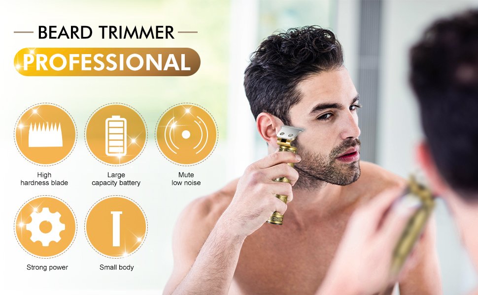 QONETIC-Buddha-Style-Beard-Trimmer-For-Men-Professional-Hair-Clipper-Hair-Trimme