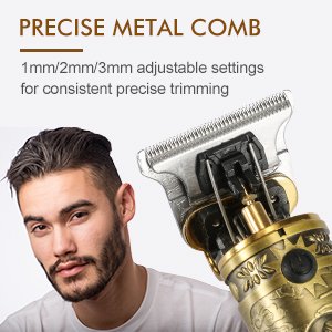 QONETIC-Buddha-Style-Beard-Trimmer-For-Men-Professional-Hair-Clipper-Hair-Trimme
