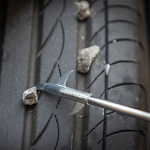 Rasikvar2in1CarTireStoneCleaningHookTireGrooveCleanerTyreStoneRemoverPickerToolK
