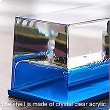 RevwdPlasticCarInteriorDashboardTitanicBlueShipDecorationCruiseShipLiquidIceberg