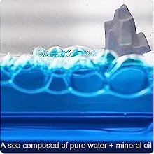 RevwdPlasticCarInteriorDashboardTitanicBlueShipDecorationCruiseShipLiquidIceberg