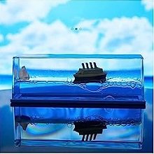 RevwdPlasticCarInteriorDashboardTitanicBlueShipDecorationCruiseShipLiquidIceberg