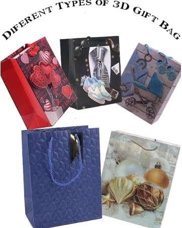 SGMART-3D-Baby-boy-Girls-Gift-Paper-Bag-for-Deluxe-Rich-Taste-on-Birthday-Partie