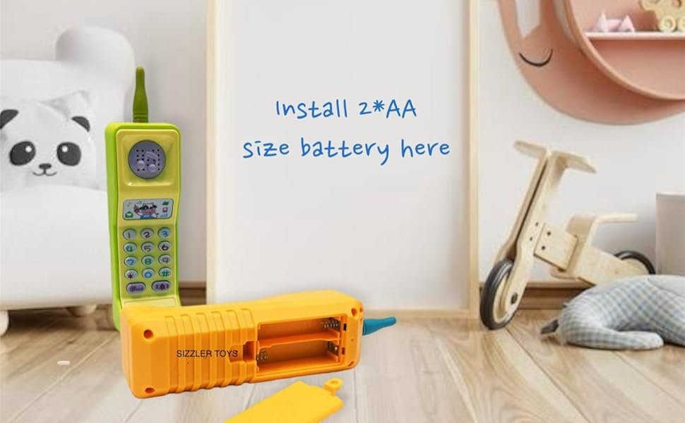 SIZZLER-TOYS-Presents-Musical-Funny-Mobile-Phone-Toy-Multifunctional-Sound-Assor