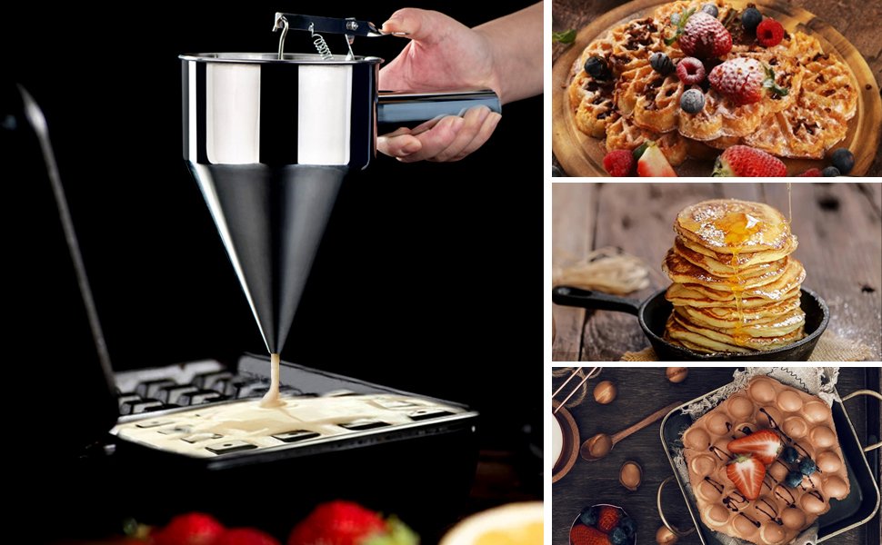 Sajag-Pancake-Batter-Dispenser-with-Baking-Stand-1200ml-Pancake-Dispenser-a-Mult