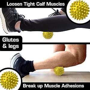 StraussAcupressureMassageBall35inchIdealforPhysiotherapyDeepTissueMassageTrigger