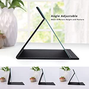 TOMATUS-Portable-Folding-Makeup-Glass-Mirror-With-Pu-Leather-For-Office-Desk-Van