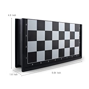ToyTasticMagneticEducationalChessBoardSetwithFoldingChessBoard2PlyaersTravelToys