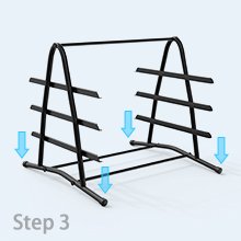 URVINOUS-Metal-Mesh-3-Tier-Document-Tray-Desktop-OrganizerRack-Storage-for-Home-