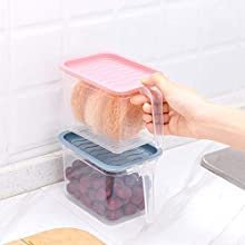 VDHJA-1100ml-Fridge-storage-containers-jar-Set-Plastic-Refrigerator-Box-with-Han