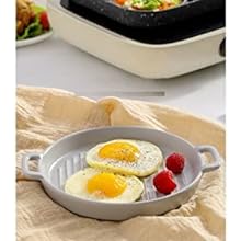 VDNSI4HoleNonStickEggFryingpanMulti-PurposeFryingpanforOmeletuttapamidliBurgerPo