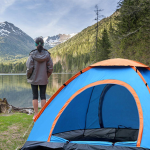 VDNSILightweightPicnicCampingPortableWaterproofTentfor5PersonCampingOutdoorTentf