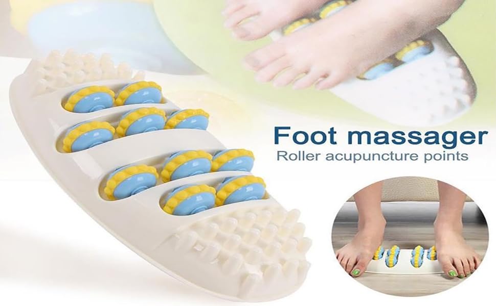 VDNSIManualFootMassagerRollerPainReliefMassageReflexologyToolLegMassagerAcupress