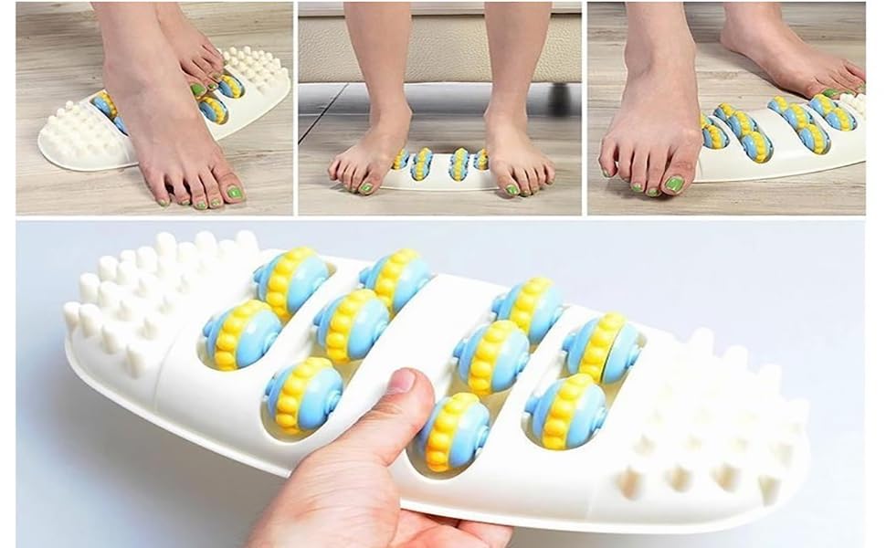 VDNSIManualFootMassagerRollerPainReliefMassageReflexologyToolLegMassagerAcupress