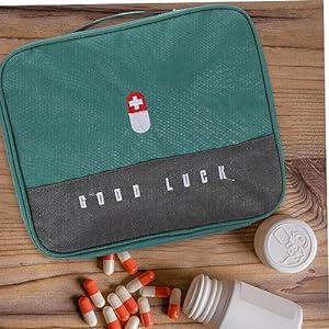 VDNSIMedicinePouchforTravelMedicinePillTabletStorageOrganizerBagFirstAidOrganize